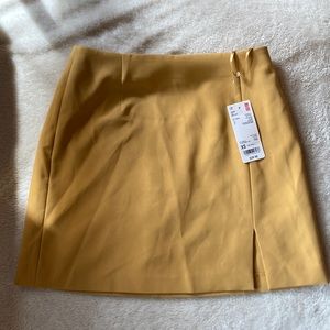 Uniqlo Slit Mini Skirt